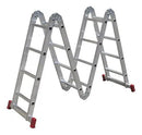 Escada Multifuncional de Alumínio 4x4 com 16 Degraus
