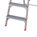 Escada Doméstica em Alumínio 5 Degraus BOTAFOGO